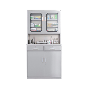 304不锈钢西药柜医用收纳药品柜医院无菌器械柜诊所文件柜储物柜