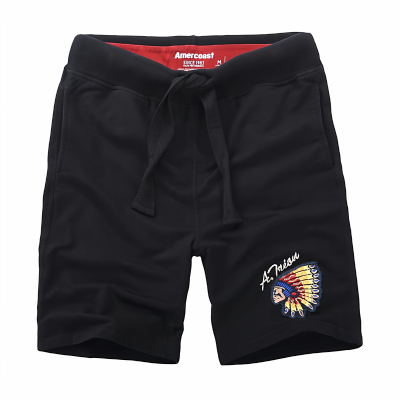 夏季男装af短裤系带纯棉宽松百搭