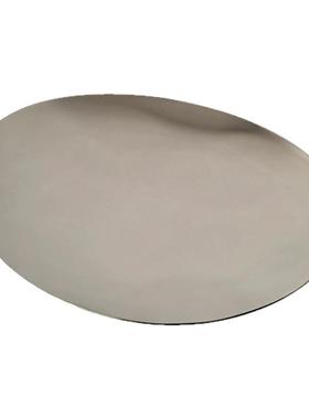 态生活意式轻奢风镜面不锈钢托盘