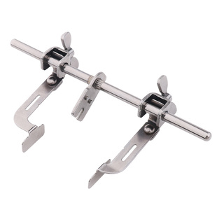 平车双挡边飞机定规左右可调节宽度靠边器缝纫机多功能直线定位器