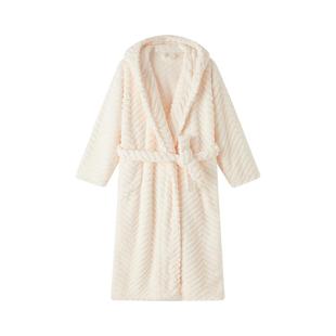 珊瑚绒睡袍女冬季睡衣秋冬长袍浴袍家居服情侣男士2026新款冬天冬