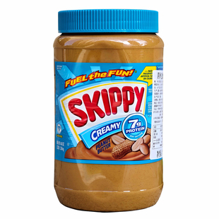 美国原装进口四季宝柔滑花生酱大罐SKIPPY CREAMY PEANUT BUTTER