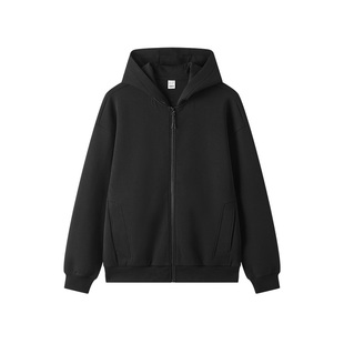 [王安宇商场同款]森马连帽外套2026春新款森柔棉宽松卫衣男女同款