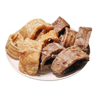 自制狗狗零食鸡鸭肉绕牛喉管宠物中小型犬幼犬耐咬洁齿补钙磨牙棒