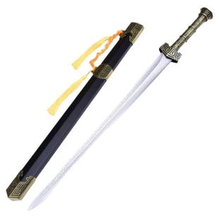 龙泉市不锈钢剑全金属汉剑长剑镇宅宝剑风云短剑秦王剑摆件未开刃