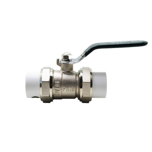 地暖阀门分水器套阀进回水球阀过滤器地暖管压力表全铜1寸32盾运