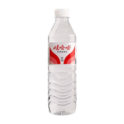 娃哈哈饮用纯净水596ml*4瓶家用车载办公会议用饮用水