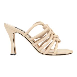 Sergio Rossi/SR女鞋SR ALICUDI系列纯色百搭休闲高跟凉鞋拖鞋