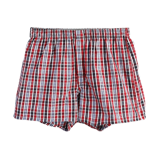 浪莎阿罗裤男士纯棉内裤平角大码青年四角短睡裤潮流宽松男短裤