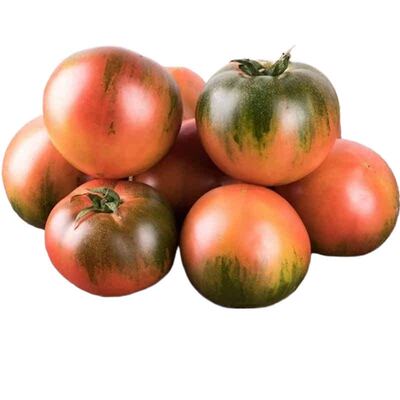 正宗铁皮柿子铁皮西红柿绿腚草莓柿子新鲜水果番茄现摘整箱包邮