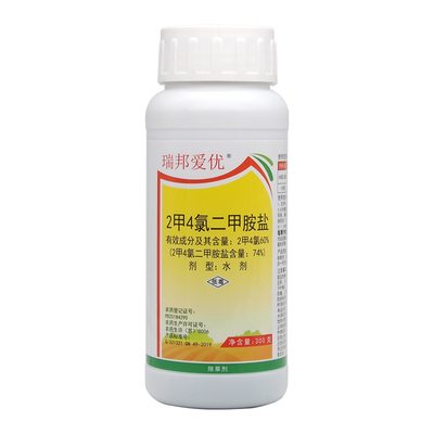 健虎2甲4氯二甲胺盐水稻草坪阔叶
