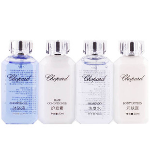 德国Chopard萧邦肖邦民宿酒店一次性洗发沐浴护发润肤备品套装
