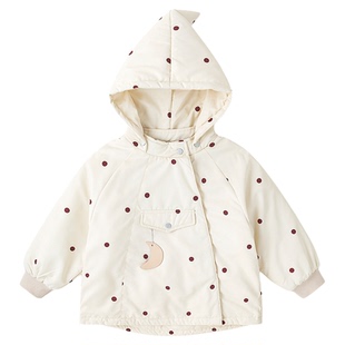 嘟嘟家女童棉服冬季女宝棉衣宝宝冬装加厚棉外套棉袄小孩童装上衣