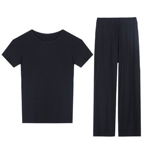 男童拉丁舞练功服莫代尔长袖儿童中国舞蹈服演出服直筒裤套装秋冬