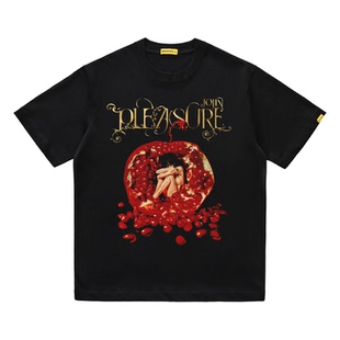 潮牌短袖蔡依林PLEASURE演唱会周边衣服应援服情侣T恤男女百搭