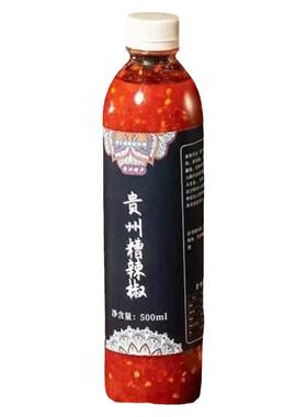 贵州辣椒酱无添加都匀糟辣酸调料