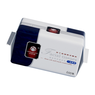 波斯猫紫丁香600张大包抽纸实惠装整箱家用餐巾纸面巾纸巾擦手纸