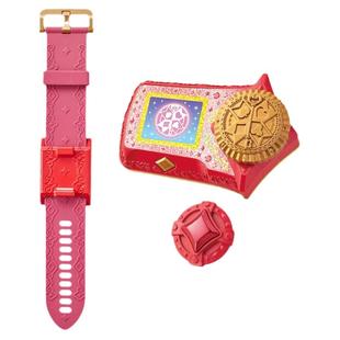 日本秘密x战士幻影甜心魔法终曲枪腕锁罗盘变身器DX钥匙女生玩具