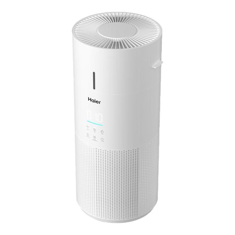 海爾空氣凈化器加濕一體機(jī)家用除甲醛室內(nèi)除菌灰塵吸貓毛無霧輕音