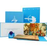 塞尔达传说荒野之息 豪华版 精装百科 英文原版 The Legend of Zelda 附赠地图 游戏艺术设定集画册画集 周边 黑马出版