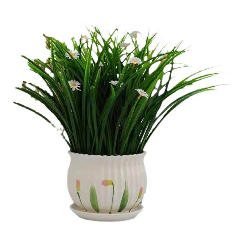 田园仿真雅兰菊绿植盆栽桌面装饰