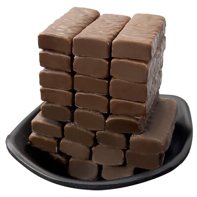 俄式风味紫皮糖喜糖新年货休闲零食解馋巧克力酥脆糖果俄罗斯圣诞