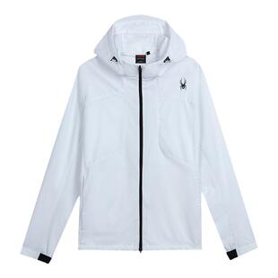 SPYDER蜘蛛春夏男子URBAN LIFE简约印花运动连帽夹克外套24CS123M