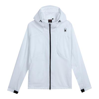 蜘蛛春夏男简约运动连帽夹克外套