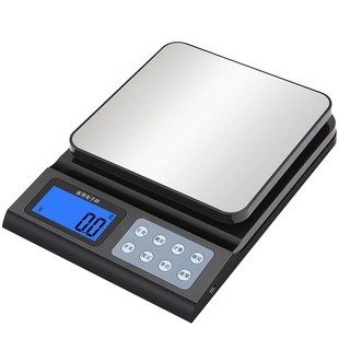 防水秤10公斤计量秤食物调料家用厨房烘焙电子秤高精度克称重商用