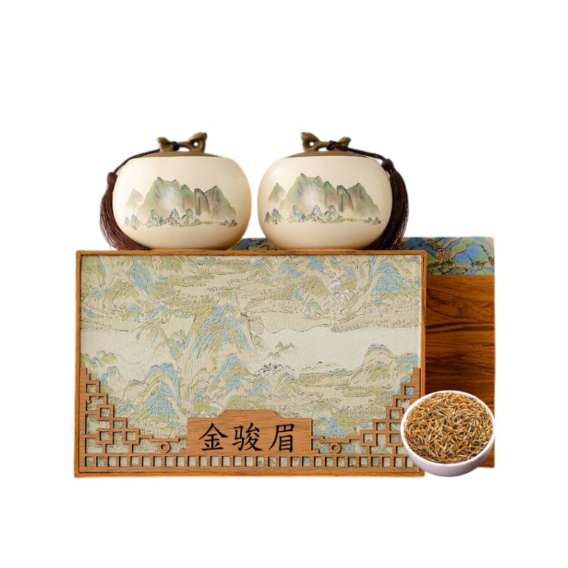 花蜜香金骏眉红茶礼盒送长辈领导