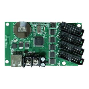 LED广告显示屏控制器瑞合信控制卡单双色手机无线wifi改字广告牌