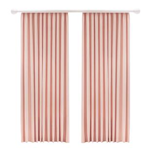 女孩房间卧室窗帘法式公主风全遮光2024新款少女儿童房粉色雪尼尔