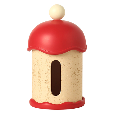 创意雪屋纸巾盒客厅高档