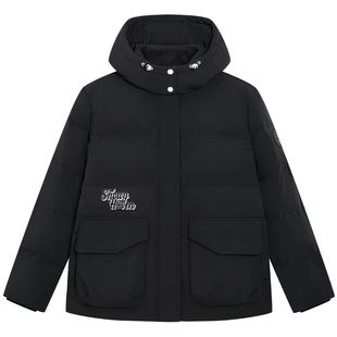 特步羽绒服女士2025年冬季新款运动上衣保暖风衣外套975428190182