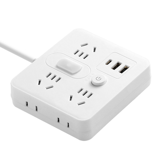 两脚插座面板多孔usb插排双头二脚排插2孔拖接线板电源插线板