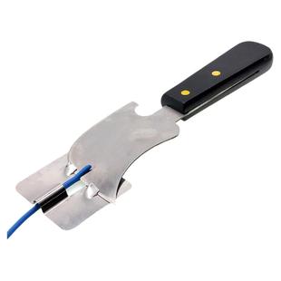 PVC地板塑胶地胶施工用工具开槽刀铲平器勾刀对缝钢卷带赶气木板