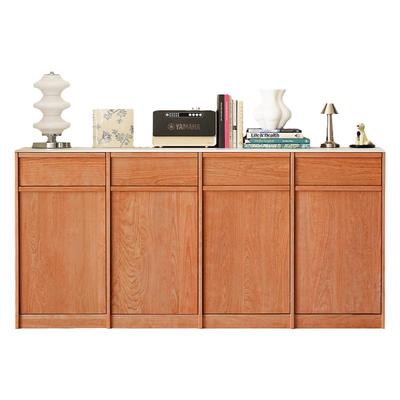 浮生记骨骼线樱桃木实木边柜