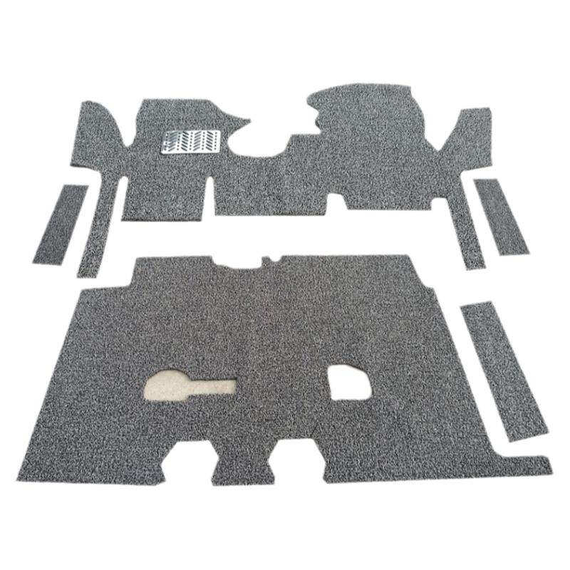 17/25款江铃新款特顺福顺脚垫6座专用福特新全顺改装丝圈汽车前排