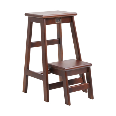 那澜多好三步梯实木梯凳