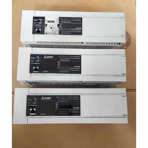 9新三菱FX5U80MTES原装PLC实物拍摄3台功