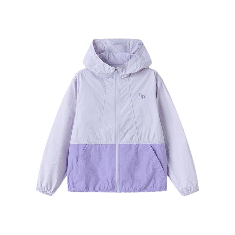 巴拉巴拉儿童防晒衣女童薄款皮肤衣中大童外套2025年早秋新款童装