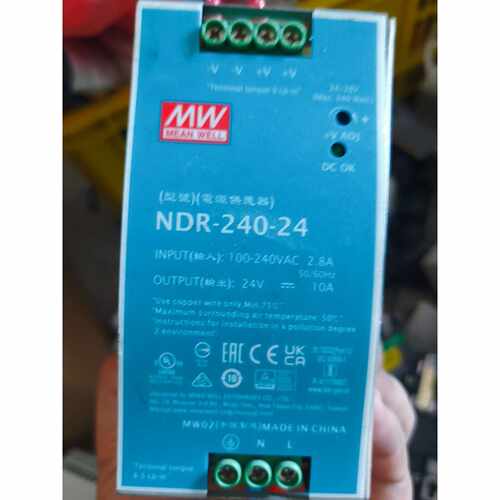议价明纬NDR24024开关电源24V10A240W维修