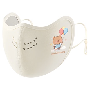 儿童保暖口罩冬季6到12岁男孩女童2025新款宝宝防风防寒纯棉面罩