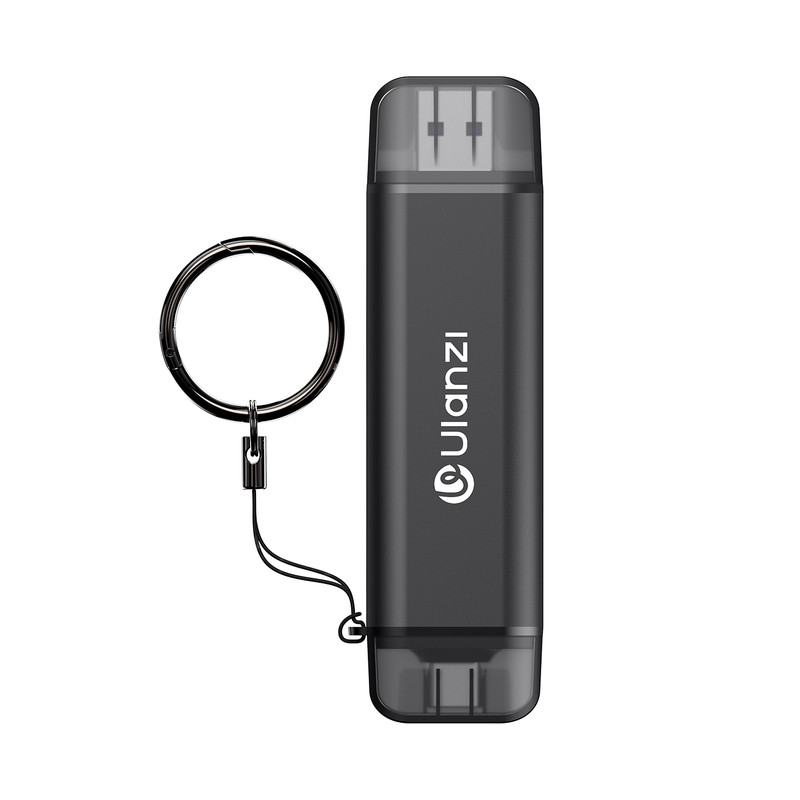 Ulanzi优篮子CR3三合一读卡器SD卡TF卡U盘ccd多功能usb高速内存储卡Type-c读写适用华为苹果手机运动相机电脑