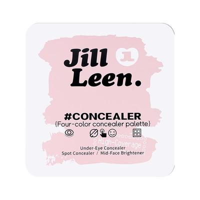 JILL LEEN四色遮瑕粉底膏遮盖斑点遮瑕黑眼圈痘印脸部提亮高光女