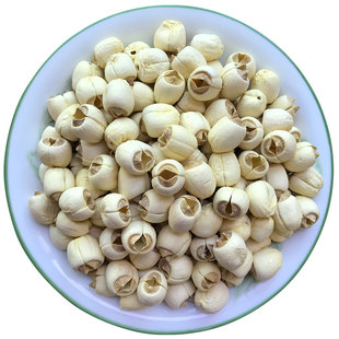 建宁通心白莲500克干货特产 福建省正宗建莲手工去芯莲子羹无熏硫