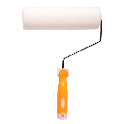 金邦9寸细毛滚筒刷油漆涂料热熔纯平高弹地坪漆超平专家刷墙工具