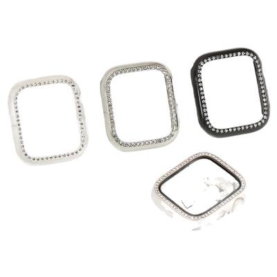 适用苹果手表保护壳s10镶钻女款