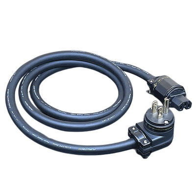 古河314镀银发烧美标国标电源线