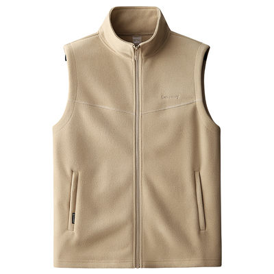 宝盾狼春秋加大码男士抓绒衣马甲